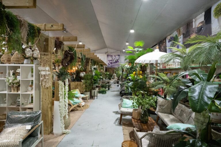 Jardín otoñal mediterráneo